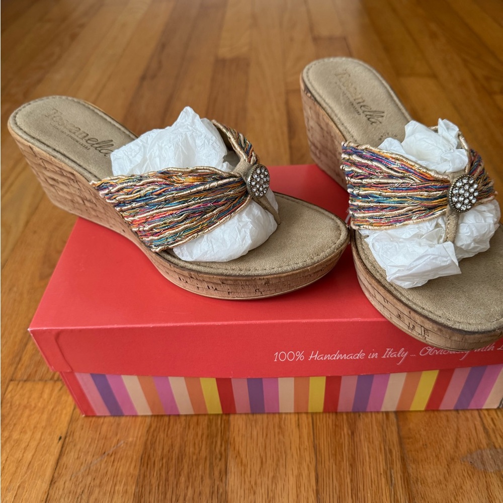 Tuscan Ella Wedge Sandal 7